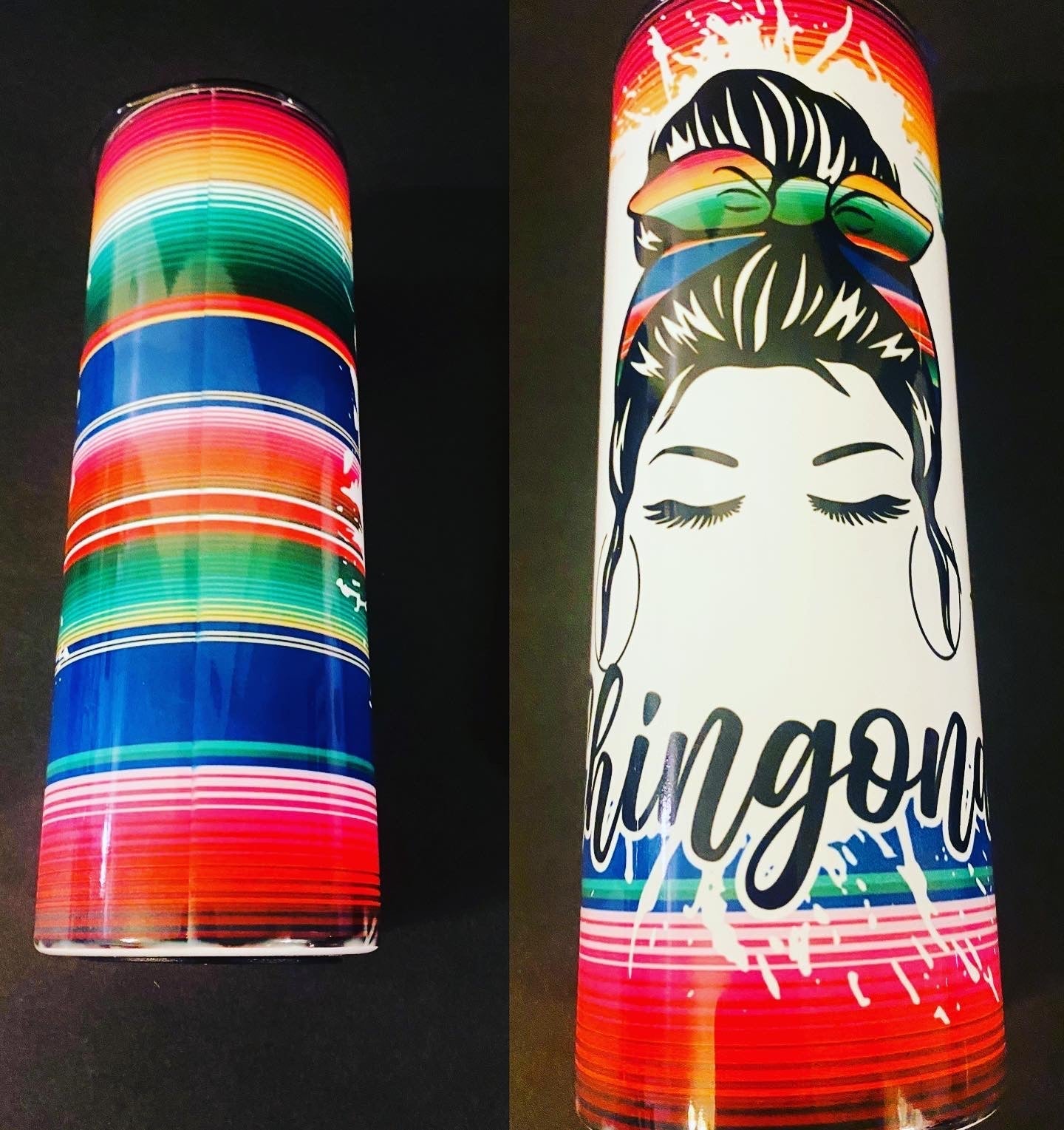 Chingona Zarape - Tumbler