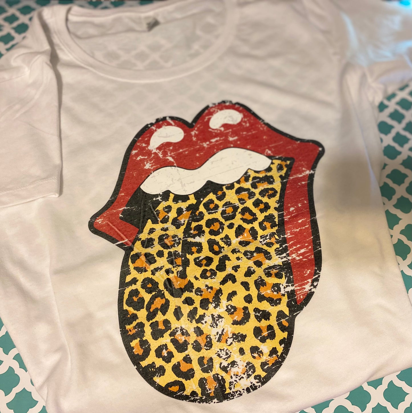 Animal Print Rolling Stones